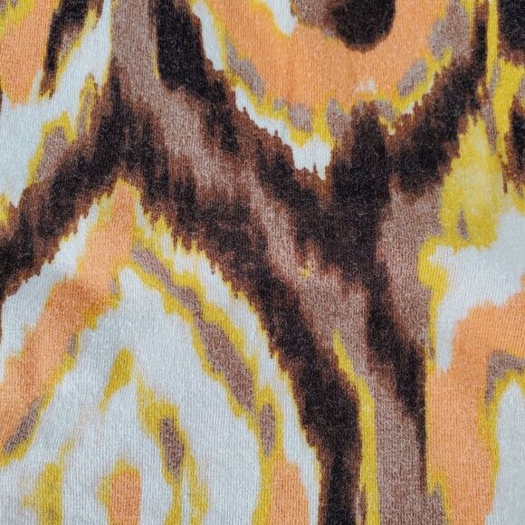 💜Ann Taylor Multicolored High Neck Sleeveless Top Large - Picture 6 of 8